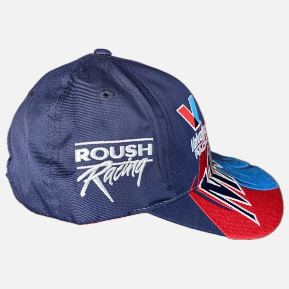 Vintage 90's Valvoline Racing Mark Martin #6 Roush Racing Nascar Strap Back Cap - Picture 4 of 6